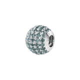 PHIIISH 8MM ALEXANDRITE COLOUR CRYSTAL IN STERLING SILVER