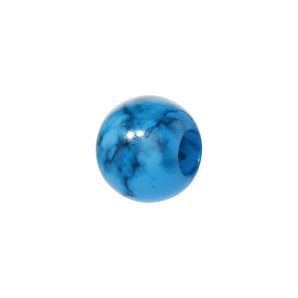 Phiiish 8mm Blue Turquoise Charm