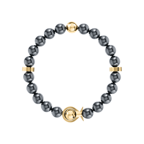 Phiiish Ladies Magnetite Bracelet in Premium Yellow Gold Stainless Steel (L316)