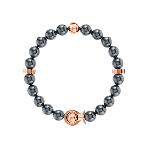 Phiiish Ladies Magnetite Bracelet in Premium Rose Gold Stainless Steel (L316)