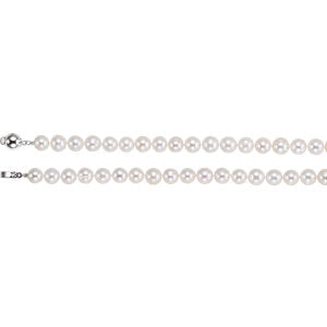 Sterling Silver Freshwater Cultured Pearl 42