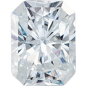 7x5mm Emerald/Octagon Radiant-cut Forever One Colorless Moissanite