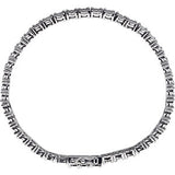 Sterling Silver 1/2 CTW Diamond Line 7.25" Bracelet